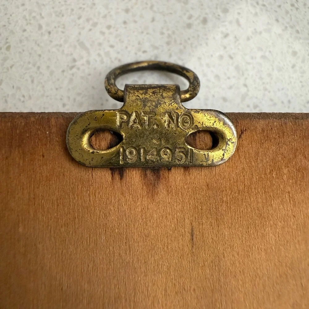 Vintage Picture Laurette Patten 1930s 1940s Baby Bottle Puppy Wall Art Nursery - Picture 7 of 12